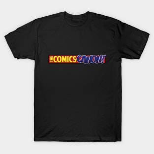 Comics Canon Logo Stripe T-Shirt